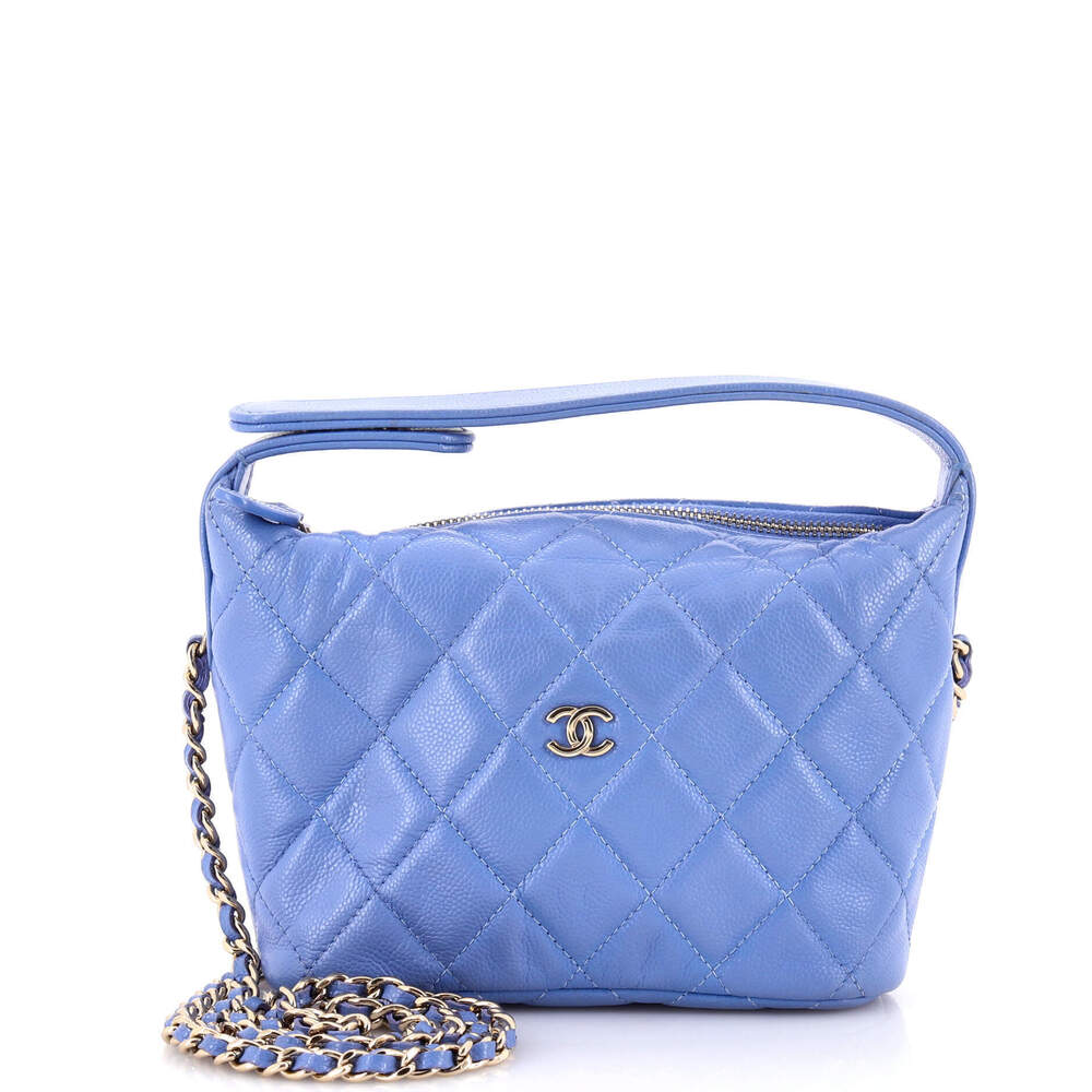 Chanel CC Hobo Clutch with Chain